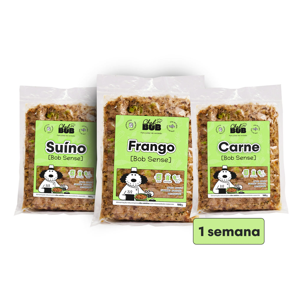 Kit degustação - Linha Bob Sense