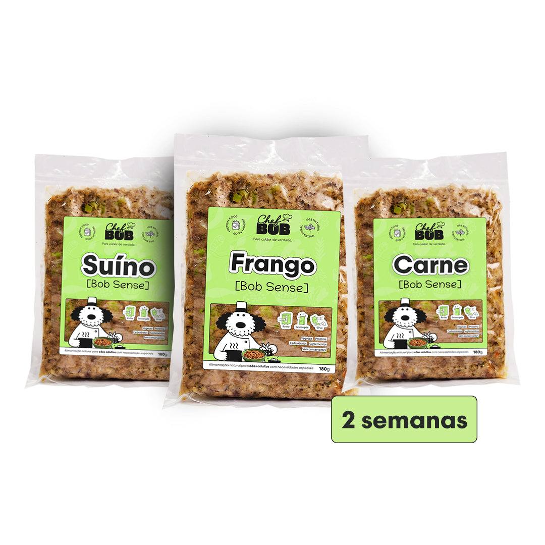 Pacote Quinzenal - Linha Bob Sense