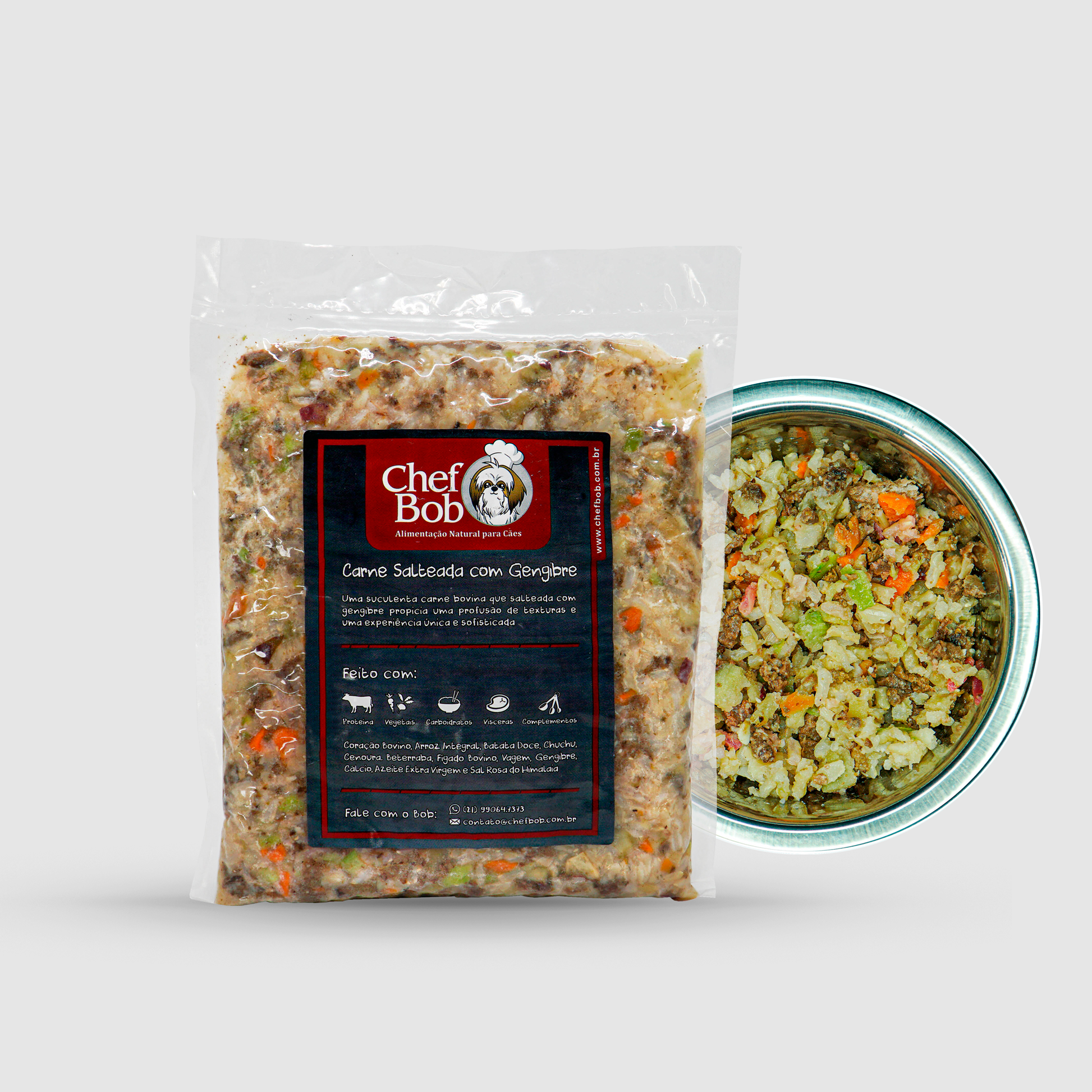 Carne Salteada Com Gengibre