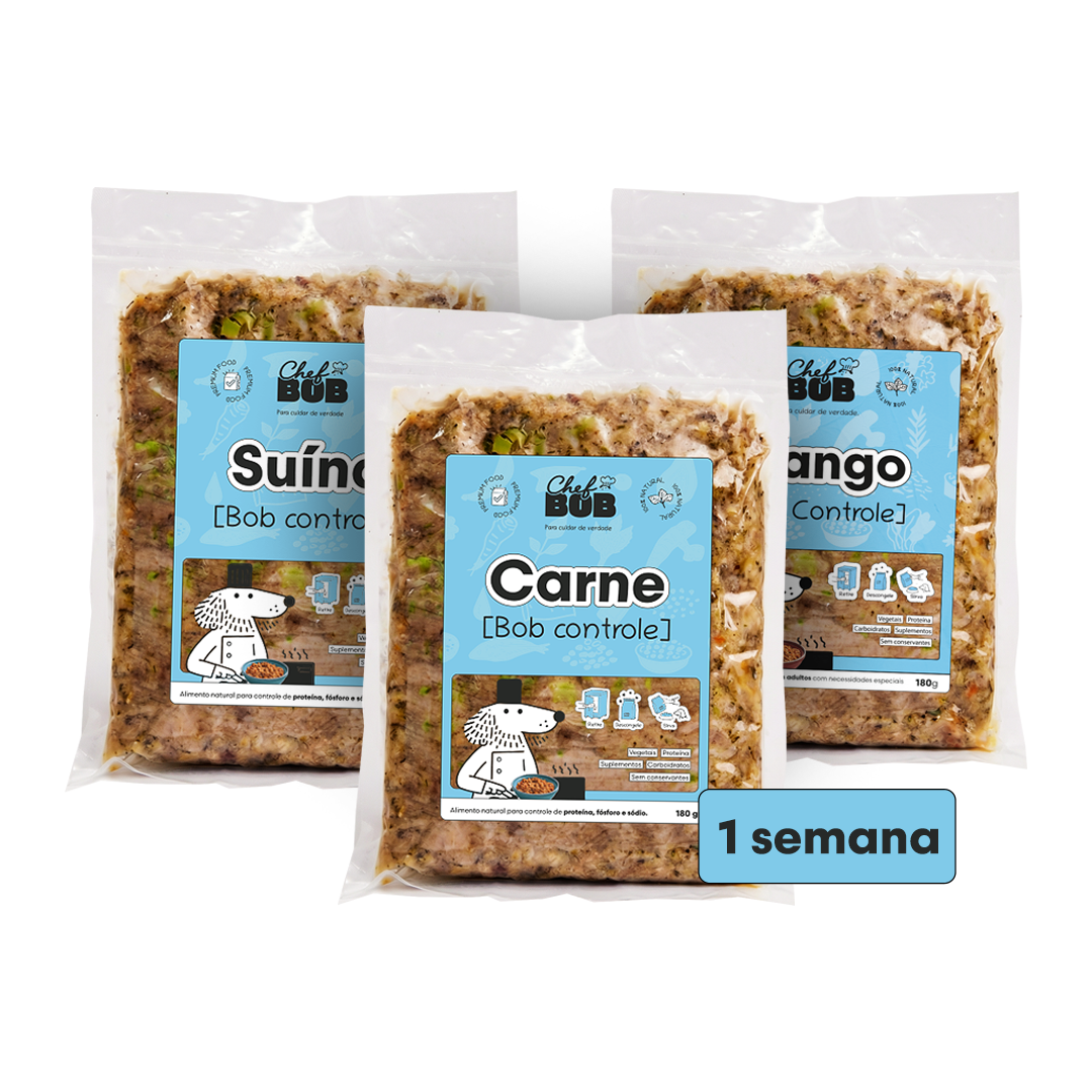 Kit degustação - Linha Bob Controle