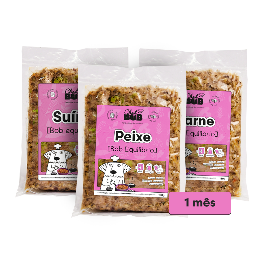 Pacote Mensal - Linha Bob Equilíbrio